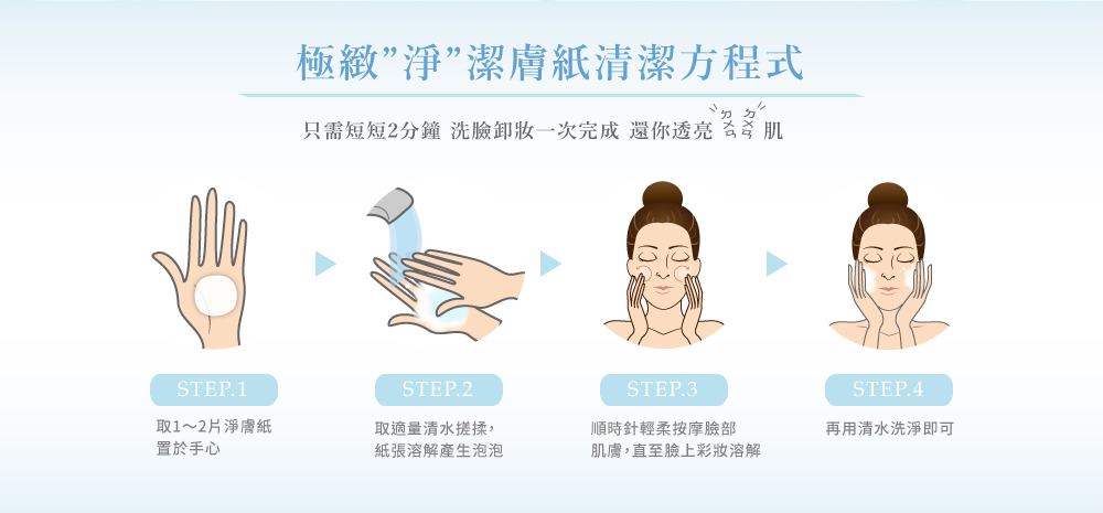 極緻淨潔膚紙
